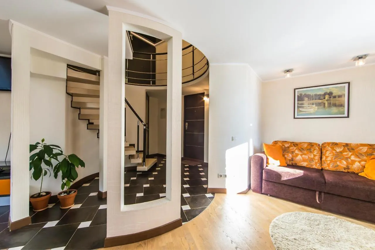 Apartamento Роскошная Двухуровневая Квартира, Ул. Михайловская Kiev